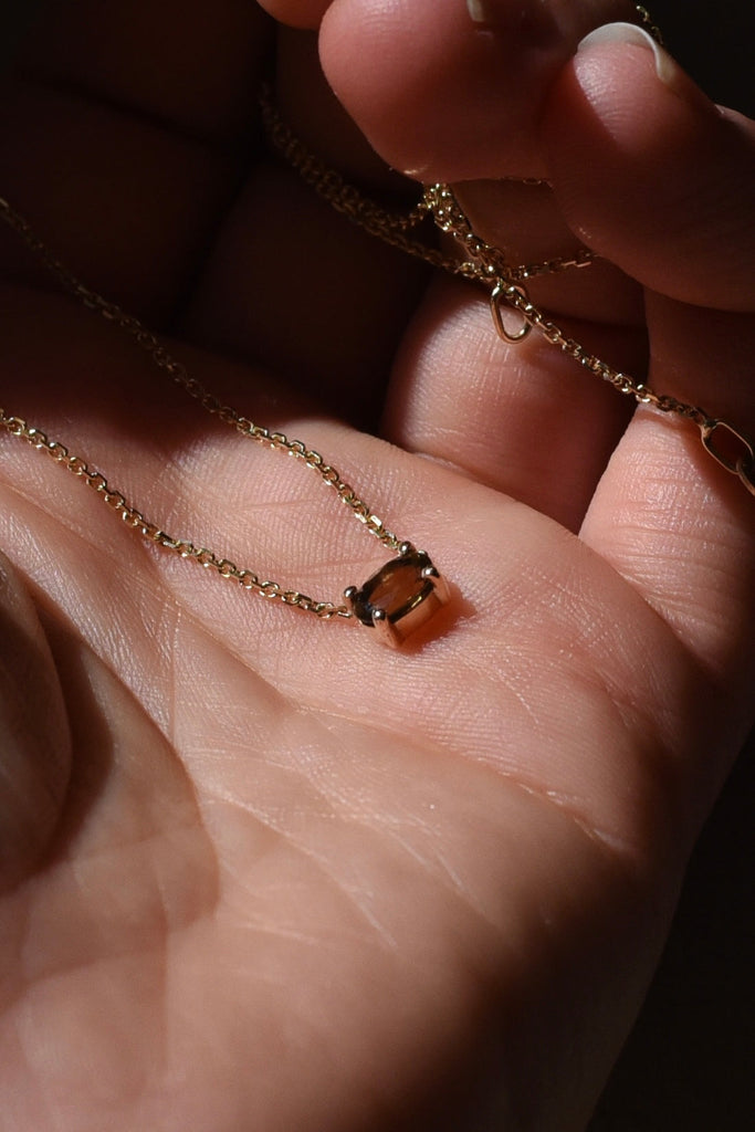The Creation of the Cognac Zircon Necklace