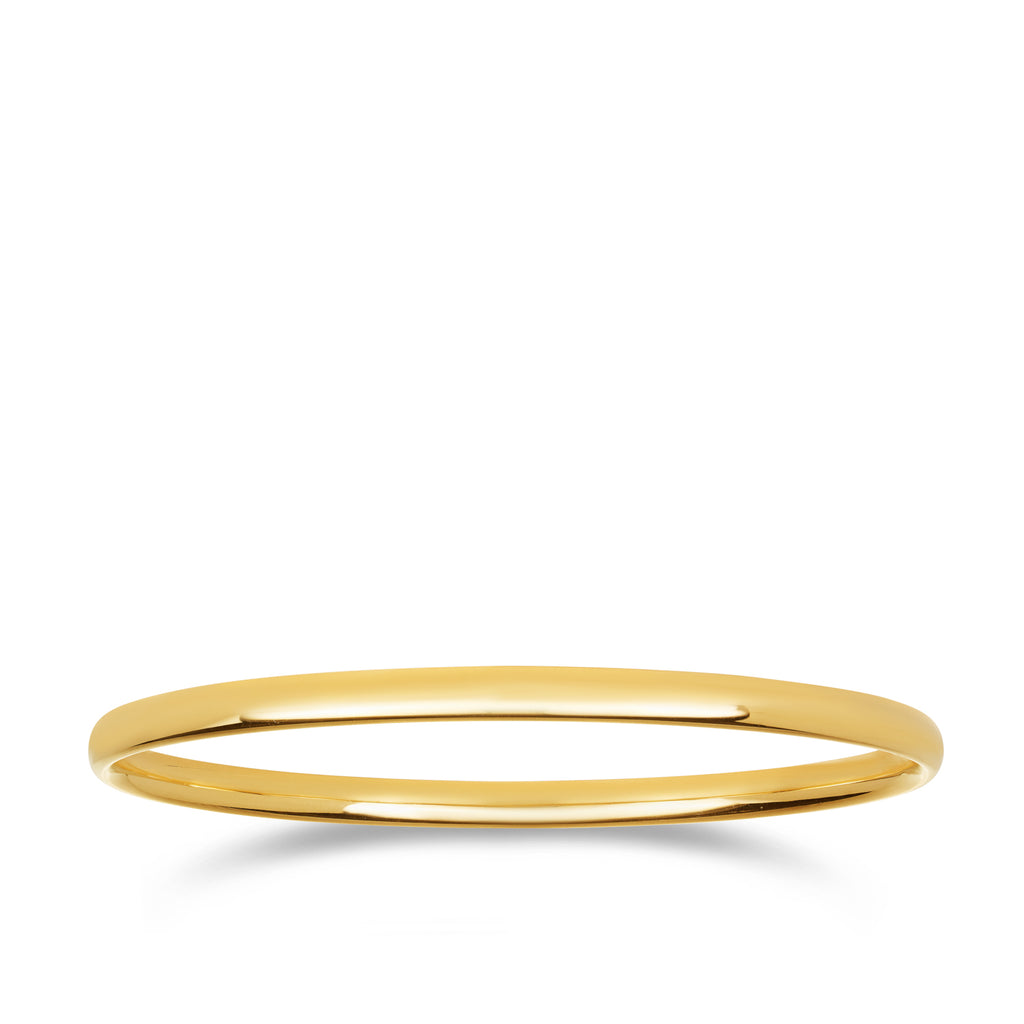 9ct yellow gold bangle. This bangle is perfect for everyday use. Contact morgan & co - sunshine coast jewellers